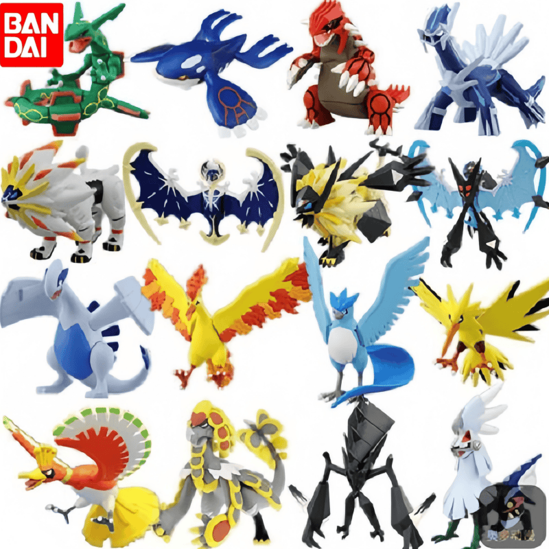Model Kit Quick Mew - Bandai-Kit de modelo Original de Pokémon,