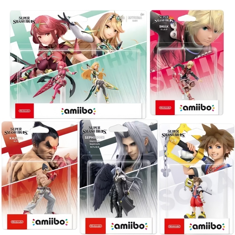 Model Kit Xenoblade - Figuras Originales de Nintendo Amiib Sephiroth,