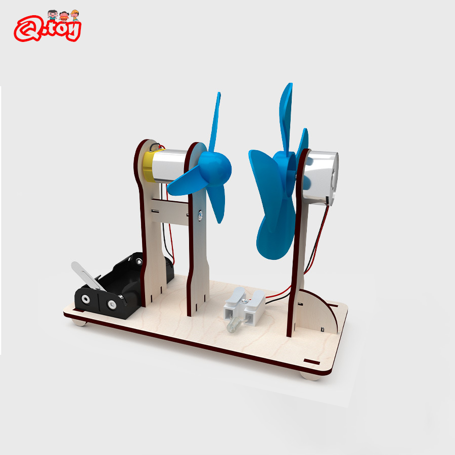 Model Kit China - Generador impulsado por el viento DIY,