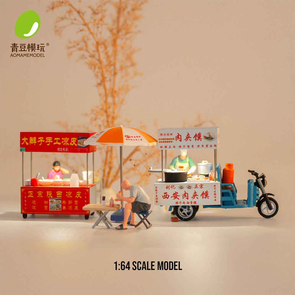 Model Kit Store - Maqueta de puesto de comida en