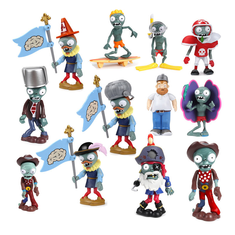Model Kit Zombie - Juguetes Plants VS Zombies, Muñeco Gargantuar,