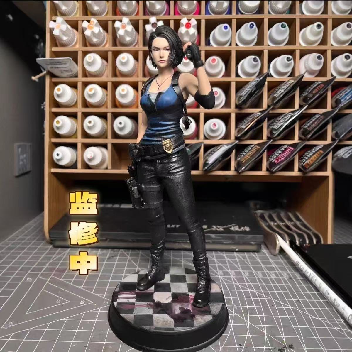 Model Kit Zombie - Figura de Acción Coleccionable de Jill,
