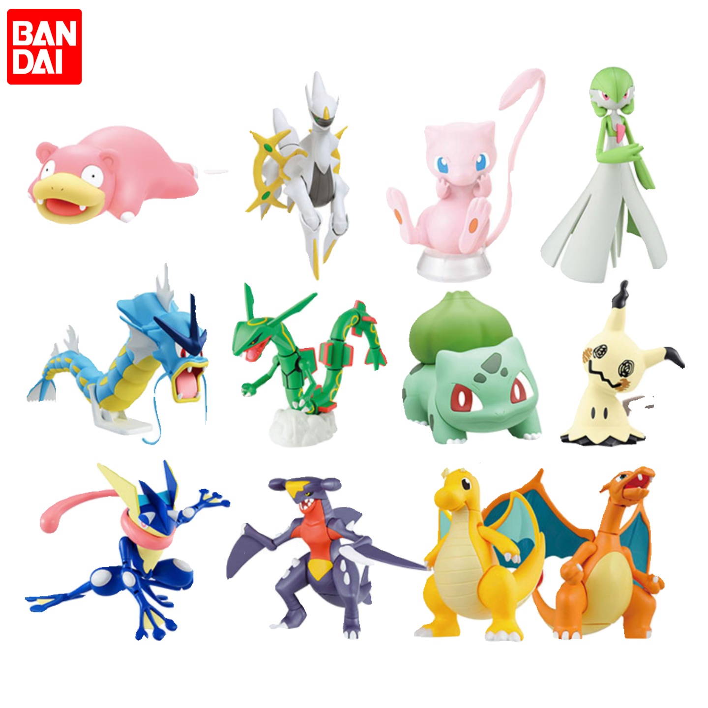 Model Kit Quick Mew - Bandai-Kit de modelo Original de Pokémon,