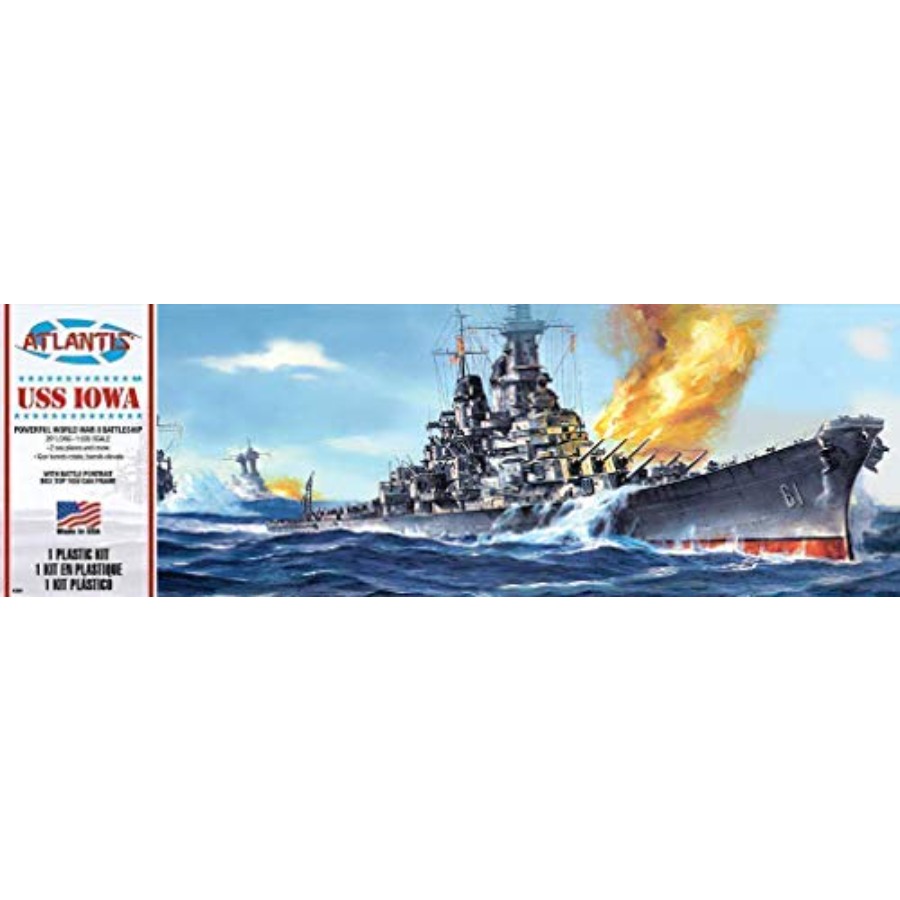 Kit de Modelo Plástico USS Iow - Model Kit Uss Iowa reseña y precio