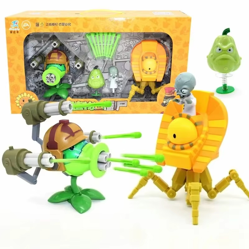 Plants Vs Zombies: Pistola Gat - Model Kit Zombie reseña y precio