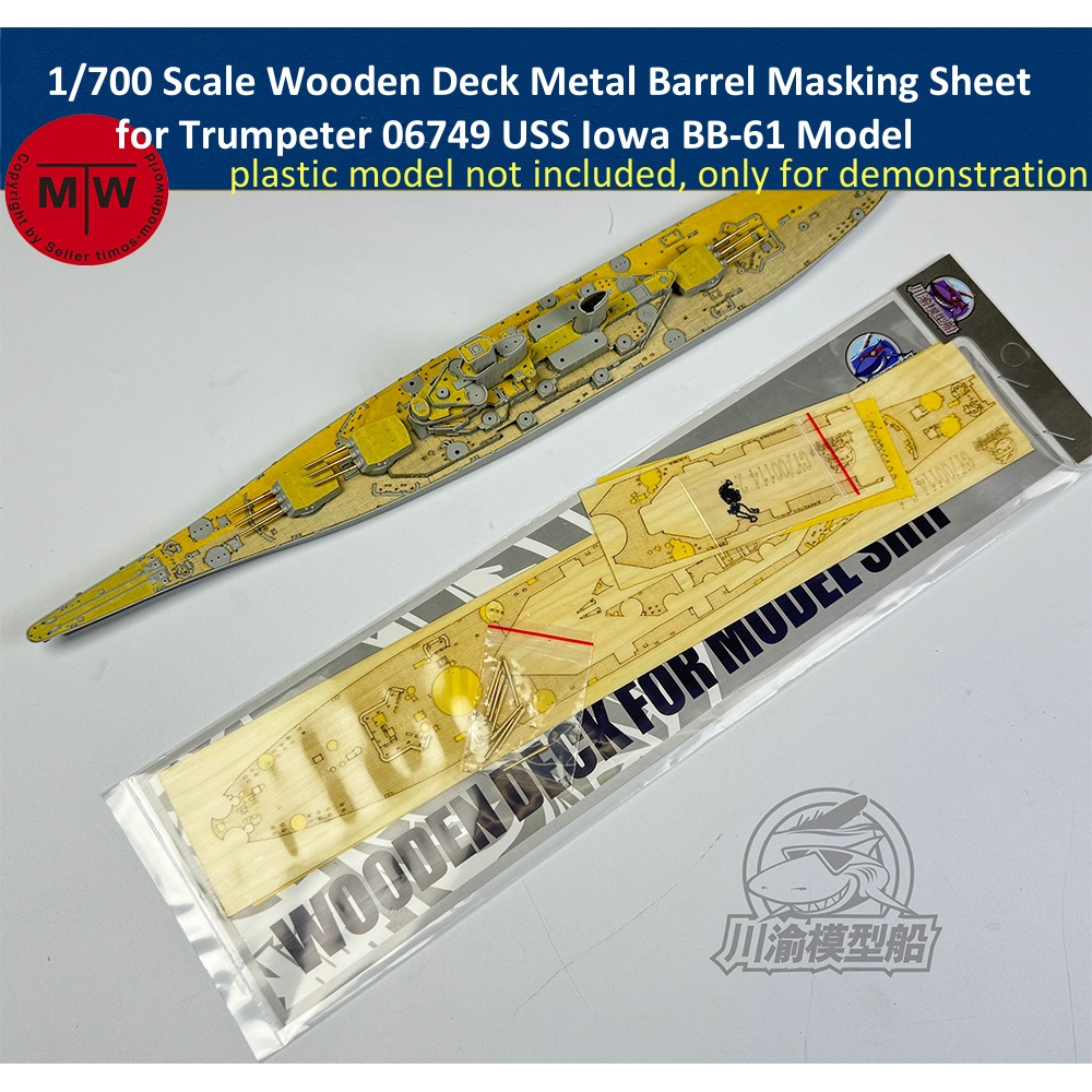 Hoja de enmascaramiento de bar - Model Kit Uss Iowa reseña y precio