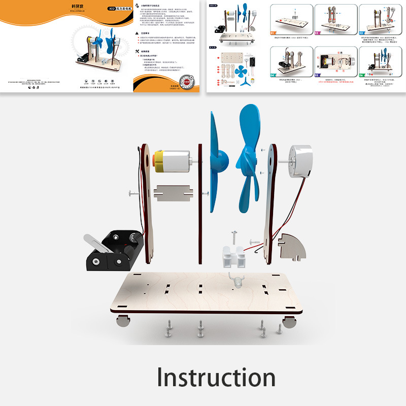 Generador impulsado por el vie - Model Kit China reseña y precio