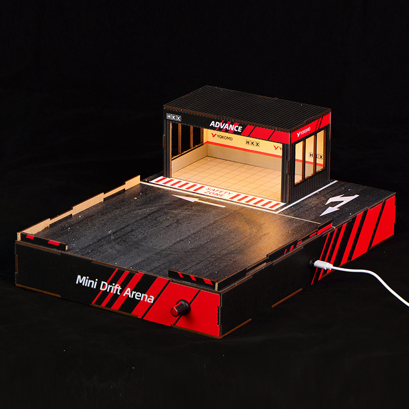 Diorama de Pista de Derrapes D - Model Kit Store reseña y precio