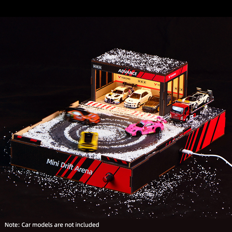 Diorama de Pista de Derrapes D - Model Kit Store reseña y precio