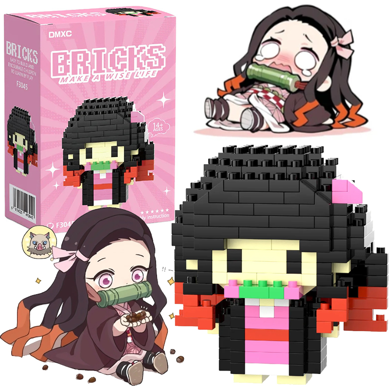 Bloques de Construcción Micro  - Model Kit Nezuko reseña y precio