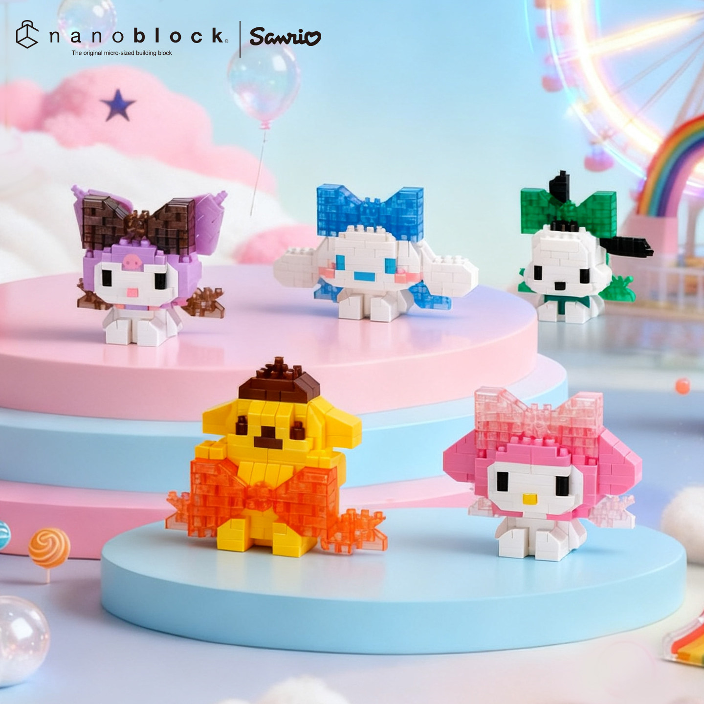 Nanoblock Sanrio Micro Buildin - Model Kit For Girls reseña y precio