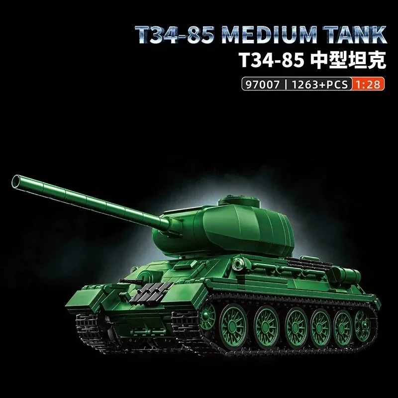Kit de Modelo de Tanque T34-85 - Model Kit Quick reseña y precio