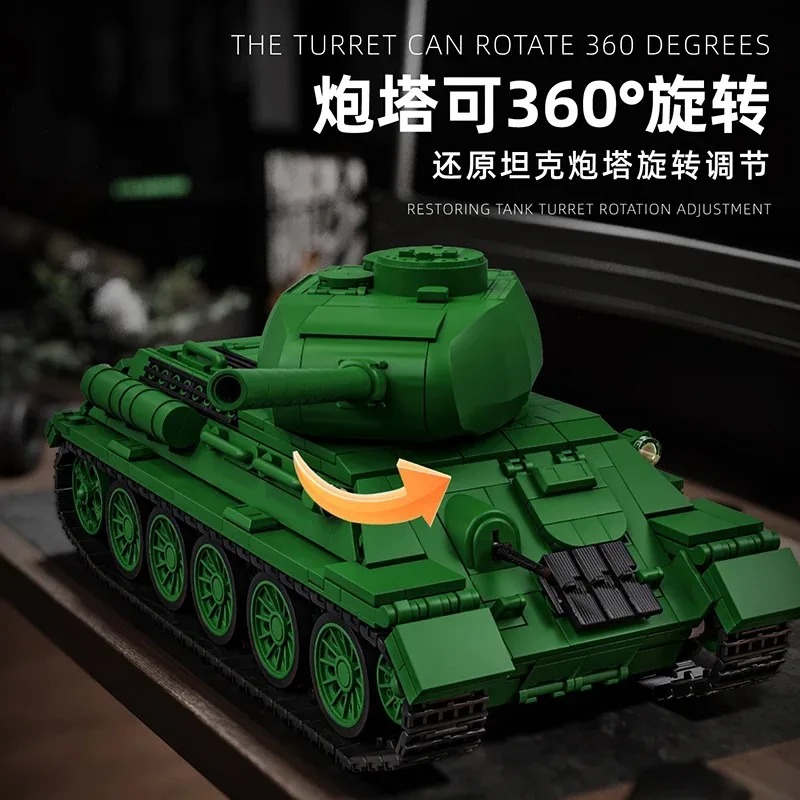 Kit de Modelo de Tanque T34-85 - Model Kit Quick reseña y precio