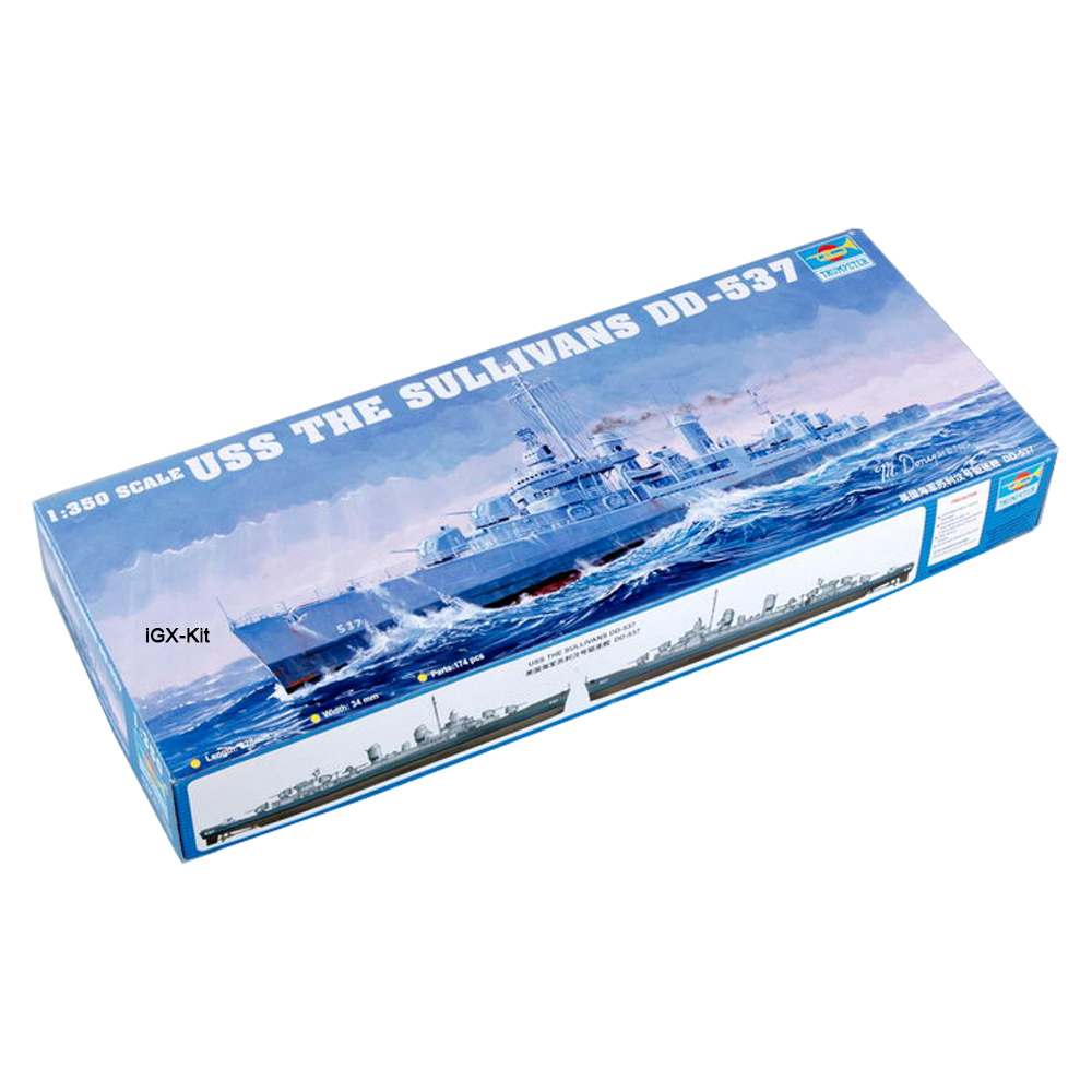 Trumpeter 05304, escala 1/350, - Model Kit Uss Iowa reseña y precio