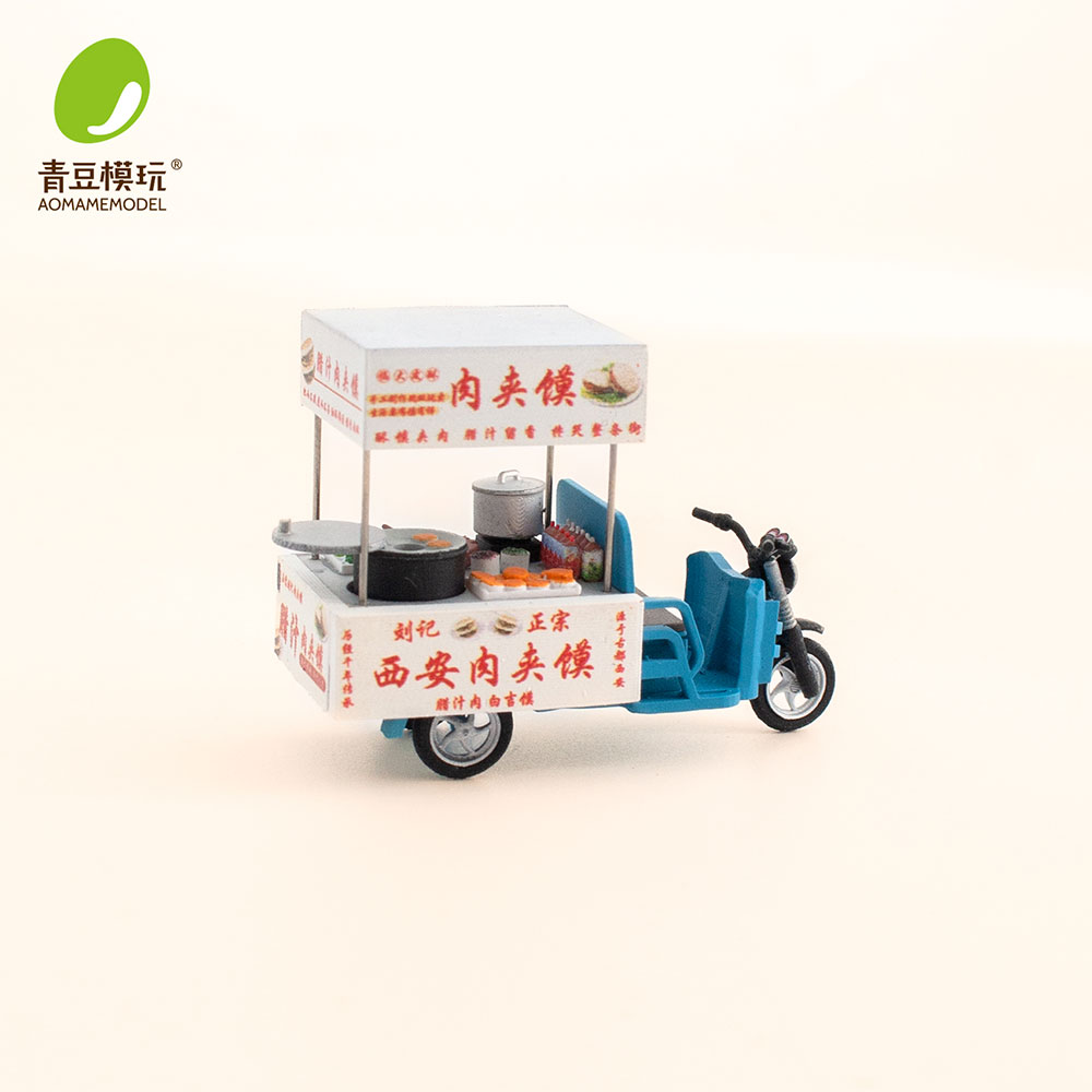 Maqueta de puesto de comida en - Model Kit Store reseña y precio