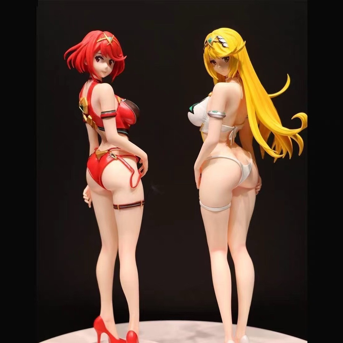 Figura de 29cm de Pyra Mythra  - Model Kit Xenoblade reseña y precio